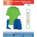 Meilleur tissu 100% polyester d&#39;uniforme de football / football